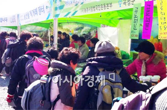 곡성군 농특산물 직거래 150억 목표 순항