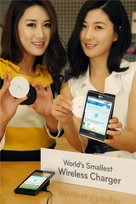 LG전자, 세계 최소형 무선충전기 출시