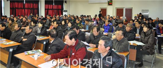 고창군, 새해농업인 실용교육 성황