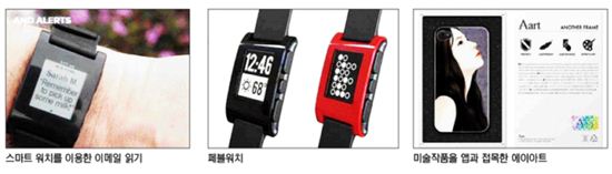 시계로, 운동화로…모바일 앱의 '화려한 가출'