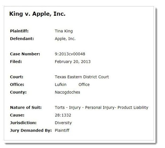 애플, 美 소비자에 고소당해 "아이팟 폭발사고 책임져" 