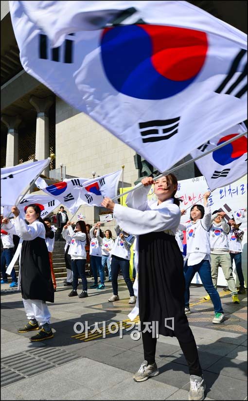 [포토]대한민국 만세!