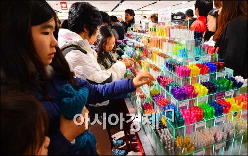 [포토]신학기 맞아, 학용품도 다양하게