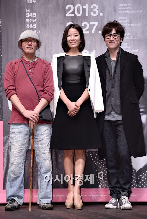 [포토]이상우-전혜진-이선균 '훈훈한 미소'