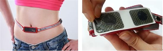 복부에 차고 있는 것만으로 뱃살이 빠진다??