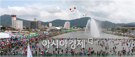 정남진 장흥 물축제, "대한민국축제콘텐츠 대상" 수상