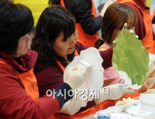 [포토]예쁘게! 쓱삭쓱삭!