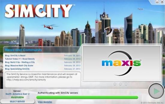 화제속 출시 심시티5 서버 차단... '흥행 빨간불'
