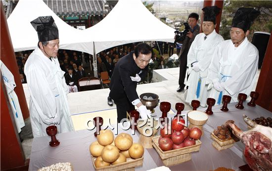 보성군, 모의 최대성 장군 서세 416주기 추모제