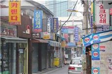 세운지구 녹지형 리모델링 등 정비사업이 본격 추진되고 있는 충무로·을지로3가 일대 / 
