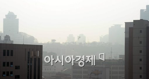 [포토]흐릿한 서울 도심 