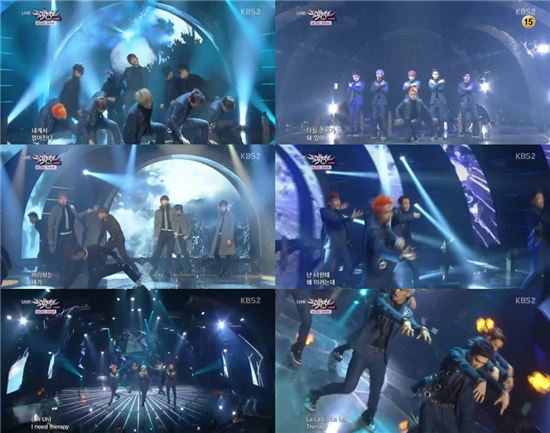 '아듀' 빅스, 화려 퍼포먼스+강렬 메이크업 '시선집중'