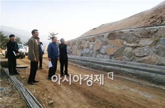 구례군 해빙기 대비 재난취약시설 안전점검 실시