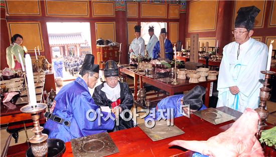 함평향교  춘기 석전대제 봉행