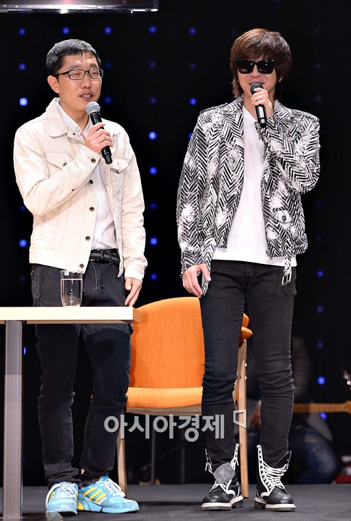[포토]김제동-윤도현 '우리는 찰떡궁합'