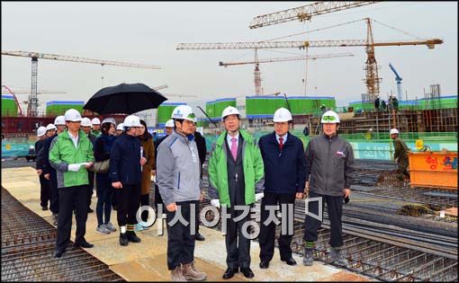 [포토]시설물 점검 나선 박원순 시장