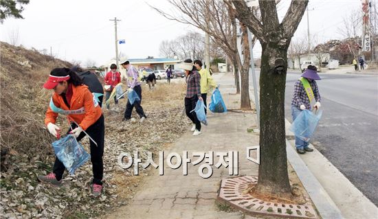 청정수도 곡성, 새봄맞이 대청소 실시