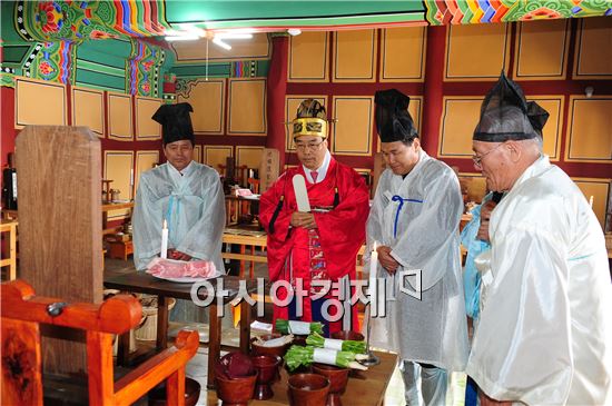 고창군 3향교(고창, 무장, 흥덕) 석전대제 개최