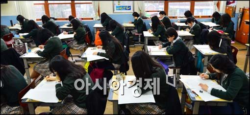 [포토]첫 학력평가 시작