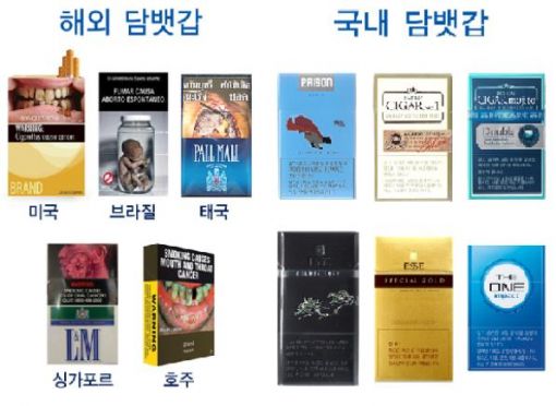 '담뱃값 2천원인상'김재원, 흡연해악 경고그림 전면도입 추진