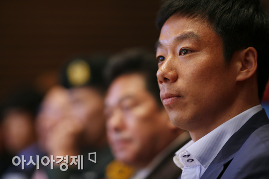 [포토] 경찰청 염기훈 'K리그 챌린지에서 만나요!'