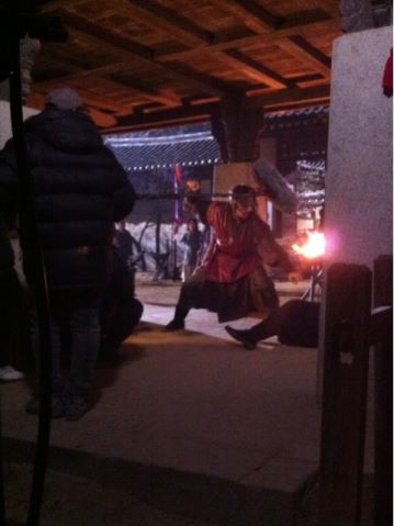 '천명' 권현상, 촬영현장 공개 '진지하네'