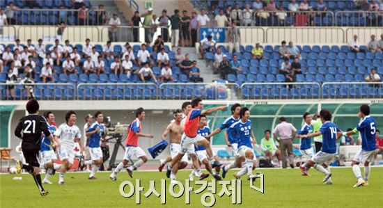 영광군, 전국 대학축구대회 유치~지역경제 활력