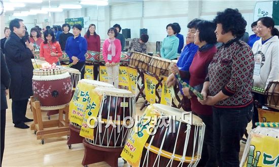 담양군, 활력 넘치는 난타 연주로 행복한 삶 만들어요!