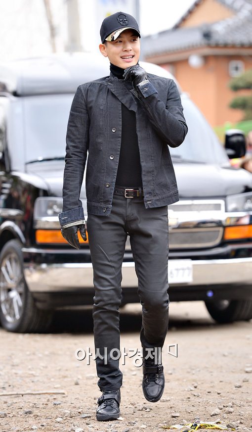 [포토]'올블랙' 세븐, 현역으로 입대합니다!