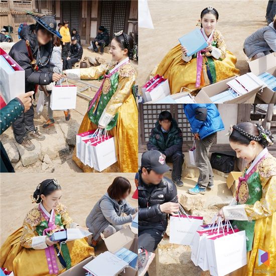 김소은, '마의' 종영 앞두고 배우-스태프 위해 화장품 선물 '훈훈' 