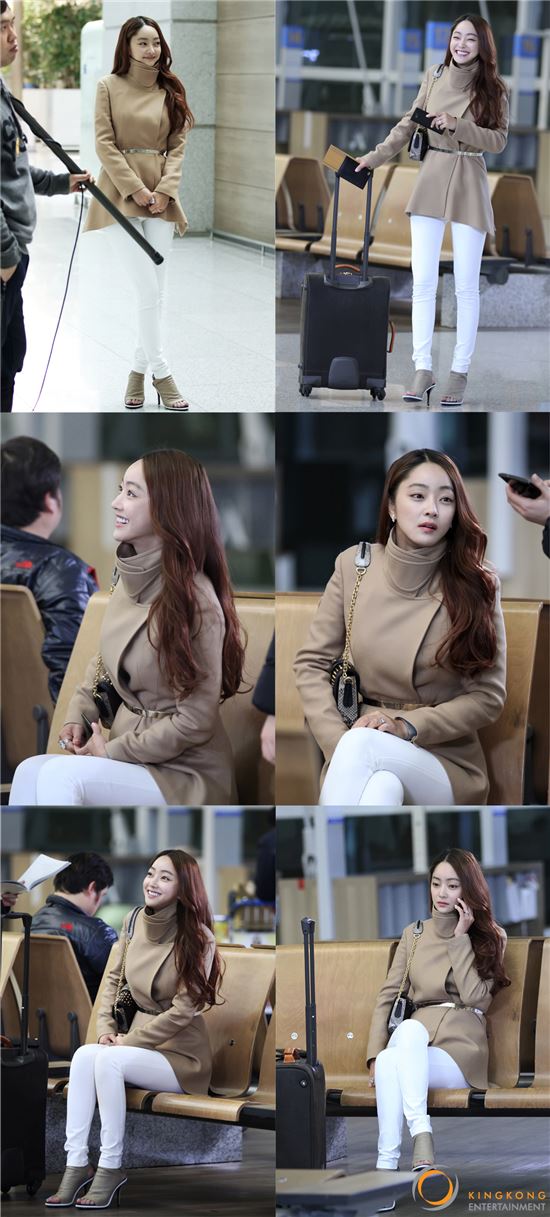 '그겨울' 서효림, 마지막 촬영현장 공개..'아쉬운 작별'