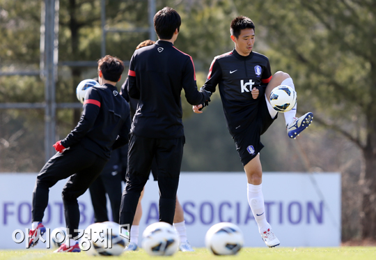 [포토] 훈련하는 오범석