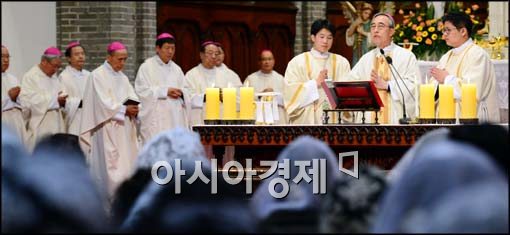 [포토]새 교황 프란치스코 즉위 미사