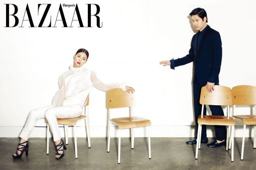 '그날들' 유준상 김정화, 묘한 커플 화보 공개