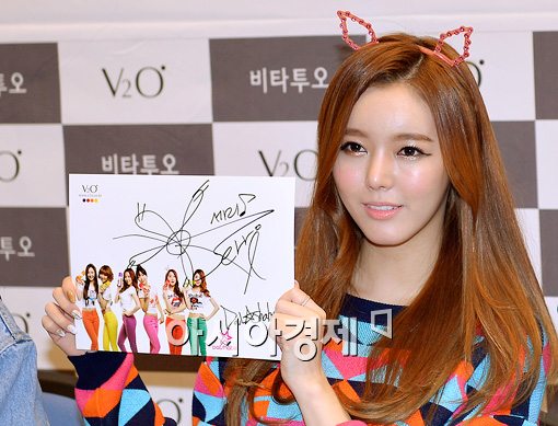 [포토]달샤벳 세리, 인형이야? 사람이야?