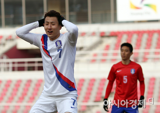 [포토] 지동원 '아이고 맙소사'