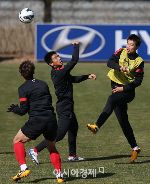 [포토] 축구국가대표팀 오전 훈련