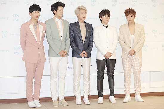 '감성보컬유닛' 제아파이브의 독특한 '1위 공약'은?