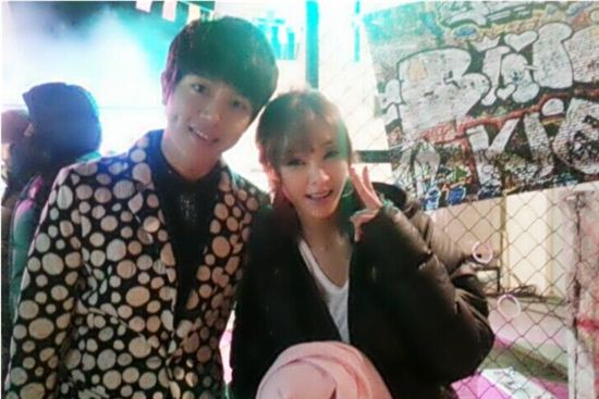 지나-이도영, 친분 인증샷 "은근 잘 어울려~"