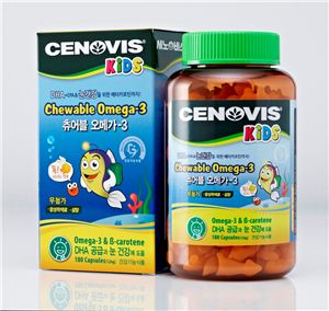 세노비스, 어린이를 위한 '츄어블 오메가-3' 출시