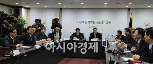 [포토]금융위-금감원, 금융상황점검회의 개최 