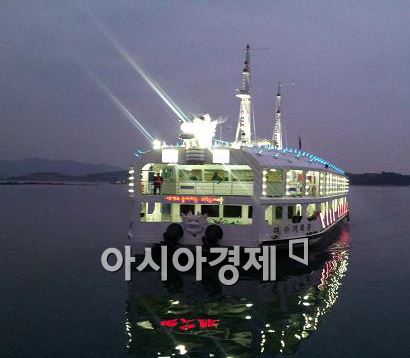 여수유람선 거북선호 야경 선상투어, 다음 달 재운항