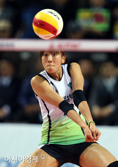 [포토] 한송이 '받겠어!'