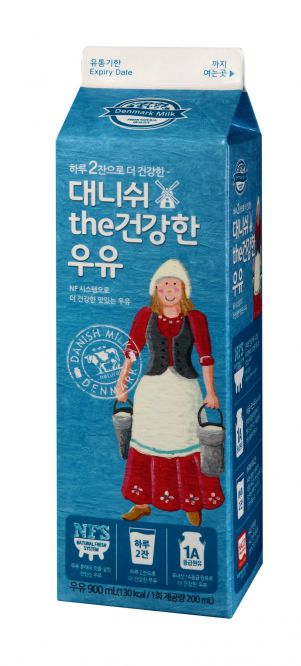 동원F&B, '덴마크 대니쉬 the 건강한 우유' 출시