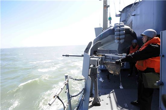 [천안함 3주기]실전 방불케하는 서해해상훈련