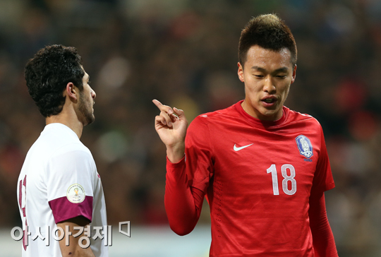 [포토] 김신욱 '너흰 우리한테 안돼!'