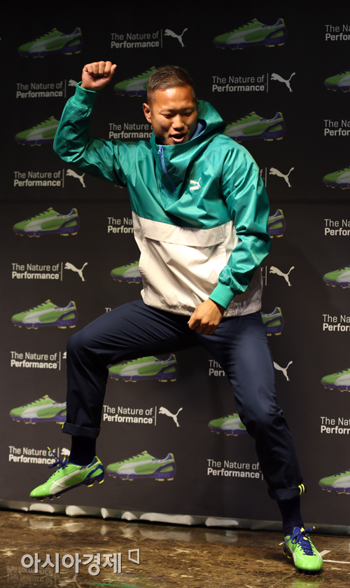 [포토] 말춤 추는 정대세