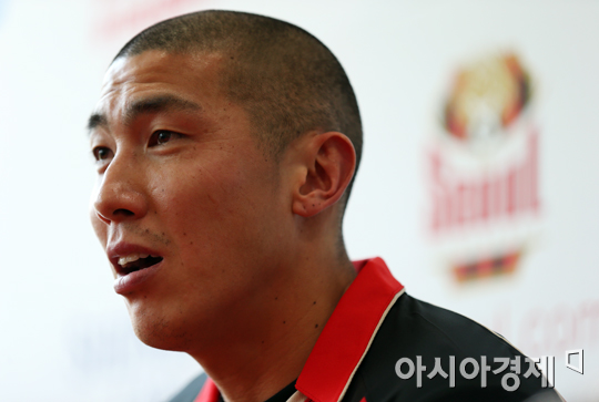 [포토] FC서울 입단 소감 밝히는 차두리