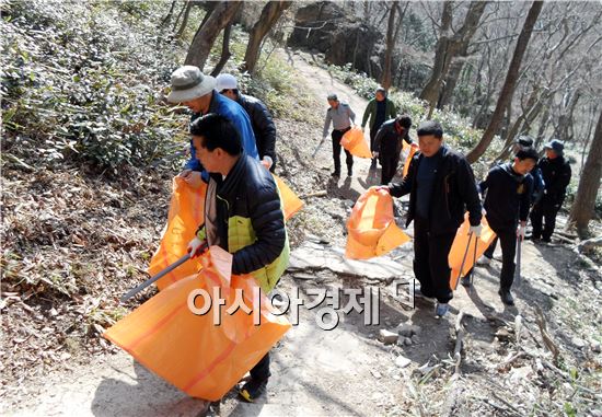 고창 선운산도립공원 등산로 환경정비