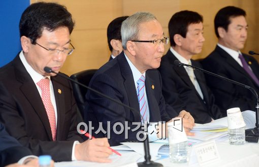 [포토]경제정책방향 발표하는 현오석 경제부총리 